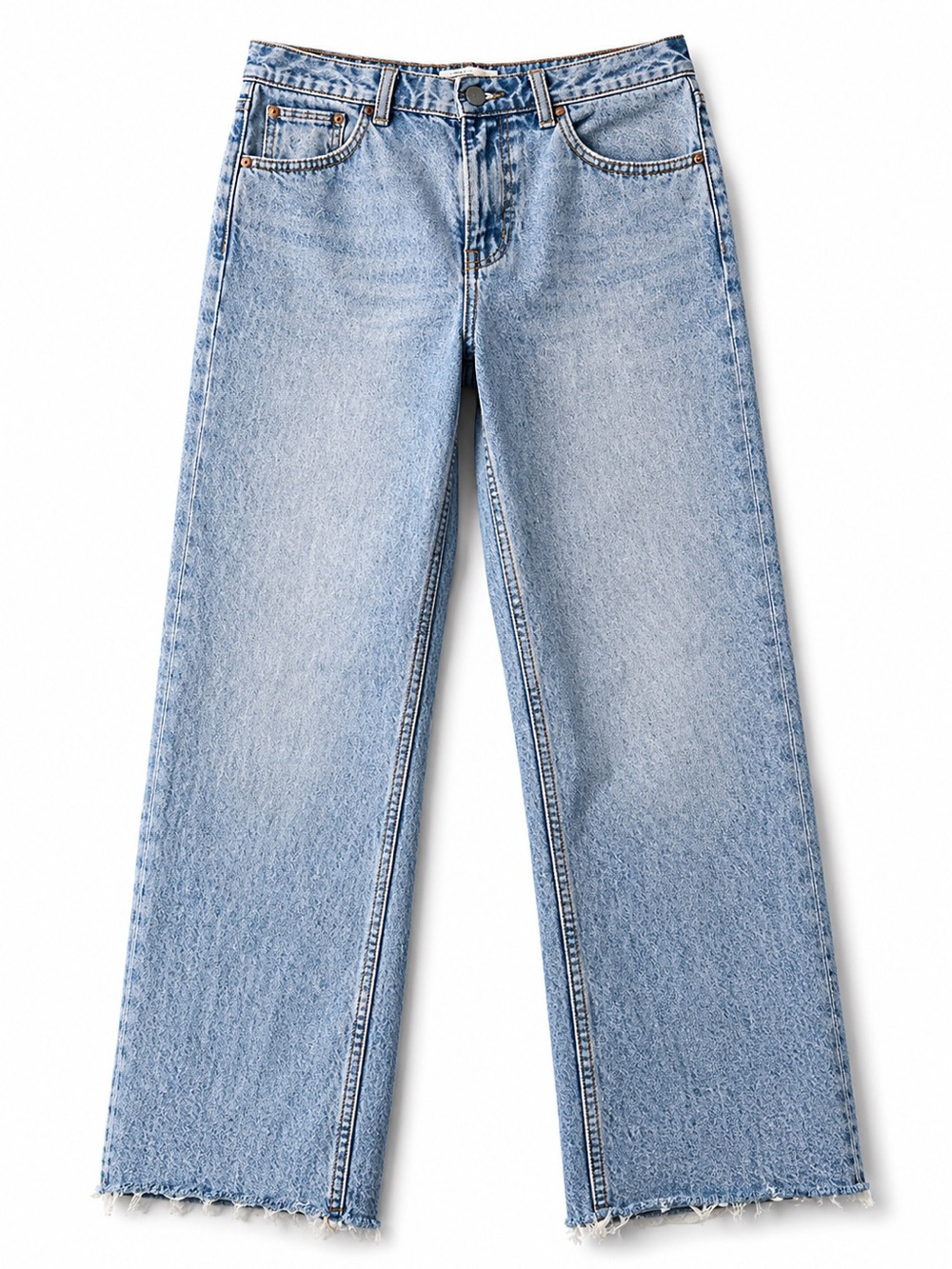 Abercrombie & Fitch Light Wash Straight Leg Jeans